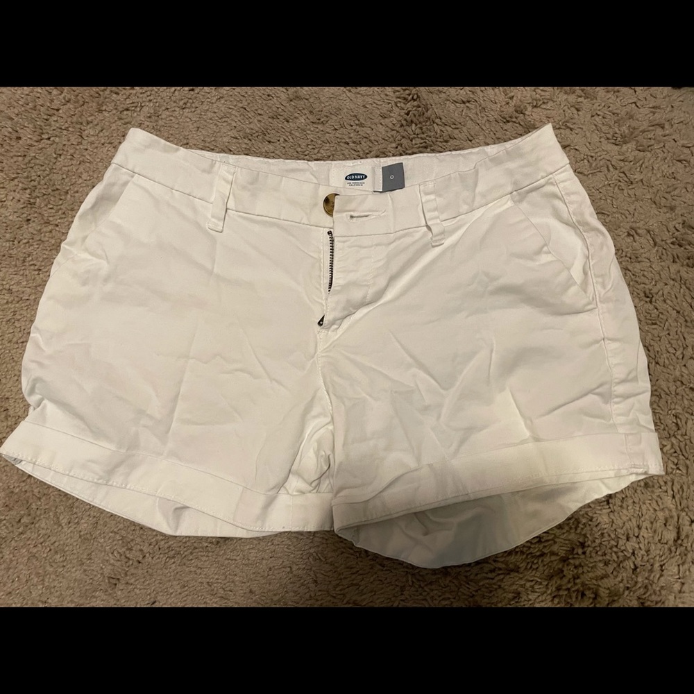 Old Navy White Short Size 0